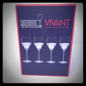 Riedel Vivant 11.5oz Prosecco/Champagne Glasses